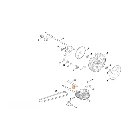 STIHL    Przekładnia 6375 640 0110